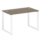Стол письменный на О-образном м/к Рива METAL SYSTEM БО.СП-2 Вяз/Белый