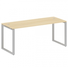 Стол письменный на О-образном м/к Рива METAL SYSTEM БО.СП-5 Акация/Серый