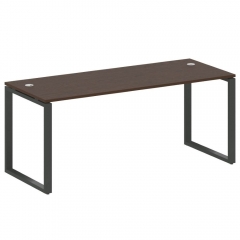 Стол письменный на О-образном м/к Рива METAL SYSTEM БО.СП-5 Венге/Антрацит