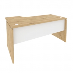 Стол эргономичный правый Рива ONIX O.SA-1R Тиквуд Светлый/Белый