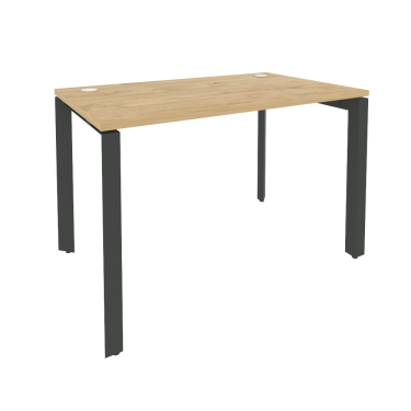 Стол рабочий на П-образном м/к Рива ONIX O.MP-SP-2.7 Тиквуд Светлый/Антрацит