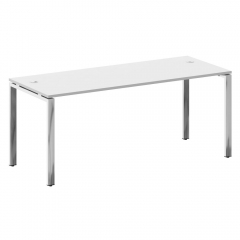 Стол рабочий руководителя Рива METAL SYSTEM DIRECT БП.СРР-5.7 Белый