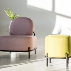 Пуф малый R-home Gawaii Тем серый