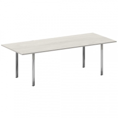 Стол переговорный Рива METAL SYSTEM DIRECT БП.ПРГ-240 Дуб Наварра