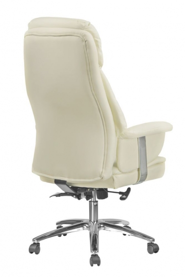 Кресло руководителя Рива Riva Chair 9502 экокожа Кремовый