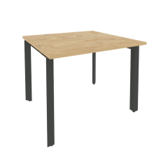 Стол переговорный 1 столешница Рива ONIX O.MP-PRG-1.1 Тиквуд Светлый/Антрацит