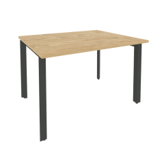 Стол переговорный 1 столешница Рива ONIX O.MP-PRG-1.2 Тиквуд Светлый/Антрацит