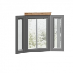 Зеркало распашное Любимый дом Амели ЛД 642.360.000 Оникс серый