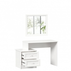 Столик туалетный Любимый дом Джулия с зеркалом Белый