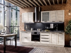 Кухонный гарнитур Любимый дом Винченца 7 Белый Дуб Крафт белый