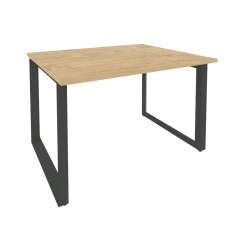 Стол переговорный 1 столешница Рива ONIX O.MO-PRG-1.2 Тиквуд Светлый/Антрацит