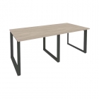 Стол переговорный 2 столешницы Рива ONIX O.MO-PRG-2.1 Тиквуд Светлый/Антрацит