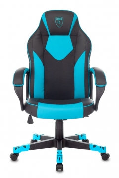 Геймерское кресло Zombie Zombie GAME 17 Черный-синий