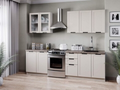 Кухонный гарнитур Любимый дом Джамис 2600 Белый Кашмир