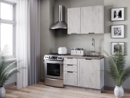 Кухонный гарнитур Любимый дом Джамис 1600 Белый Белый камень