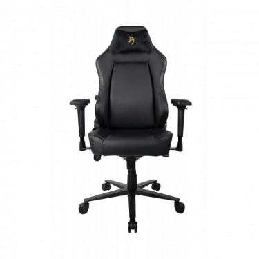Геймерское кресло Arozzi Arozzi Primo PU Black Gold logo