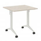 Стол складной мобильный Рива X-Pull X.M-0.7 Денвер Светлый/Белый