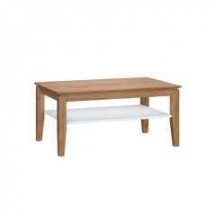 Стол журнальный Любимый дом Бари ЛД 698.080.000 Дуб Золотой Белый