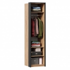 Техно Шкаф одностворчатый с паспарту Любимый дом Техно 01 Дуб Золотой