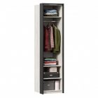 Шкаф одностворчатый с паспарту Любимый дом Техно 01 Дуб Крафт белый