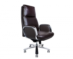 Кресло руководителя Норден Сенат кожа Коричневый
