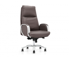 Кресло руководителя Норден Сенат кожа Коричневый