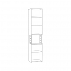 Шкаф-пенал с витриной Mobi Трувор 13.205