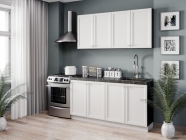 Кухонный гарнитур Любимый дом Джулия 6 Черный Белый