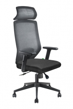 Кресло руководителя Рива Riva Chair А755 Черный