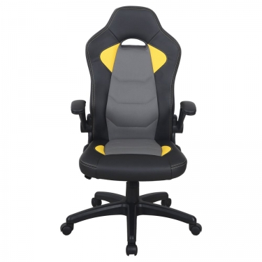Кресло компьютерное BRABIX BRABIX Skill GM-005 Черное/желтое