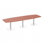 Стол для переговоров Юнитекс Патриот ПТ 144 Миланский орех