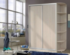 Шкаф-купе 2-х дверный 1200 мм Логика МАГ-РИВЕР Туя светлая
