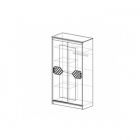 Шкаф-купе Николь-2 МАГ-РИВЕР Венге/Лиственница светлая