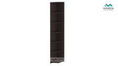 Стеллаж угловой Ева-11 МАГ-РИВЕР Альберо Браш Грей/Дуб Эльза