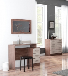 Зеркало Эко МАГ-РИВЕР Дуб вотан/Белый