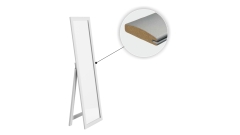 Зеркало напольное 1690х480 МАГ-РИВЕР Белый