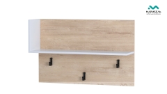 Вешалка Визит-3 МАГ-РИВЕР Камень темный/Дуб Ирландский