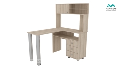 Стол для компьютера-2 СК-2 МАГ-РИВЕР Туя светлая/Белый