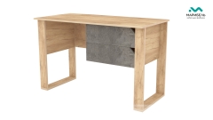 Стол письменный СП-3 МАГ-РИВЕР Дуб Эльза/Камень темный