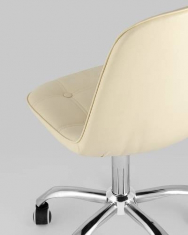 Компьютерное кресло Stool Group Тейлор без подлокотников экокожа Бежевый