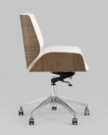 Офисное кресло Stool Group TopChairs Crown 2 экокожа Бежевое