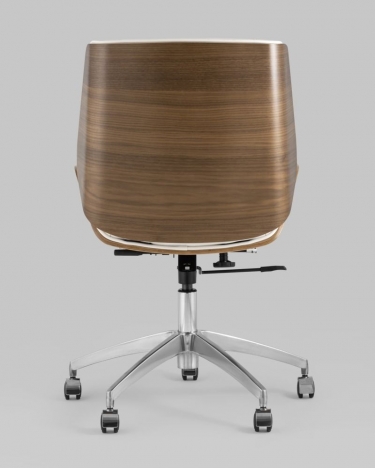 Офисное кресло Stool Group TopChairs Crown 2 экокожа Бежевое