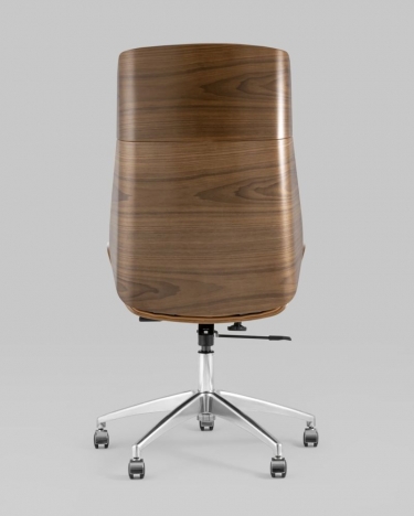 Кресло руководителя Stool Group TopChairs Crown экокожа Коричневое