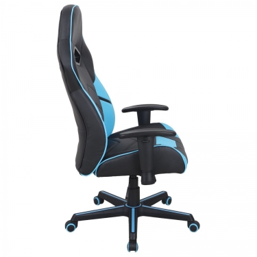Кресло компьютерное BRABIX BRABIX Storm GM-006 Черное/голубое