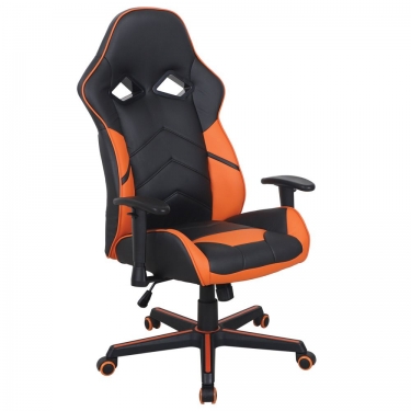 Кресло компьютерное BRABIX BRABIX Storm GM-006 Черное/оранжевое