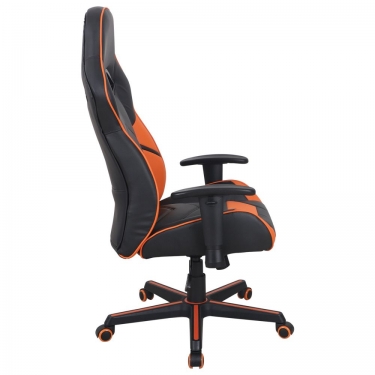 Кресло компьютерное BRABIX BRABIX Storm GM-006 Черное/оранжевое