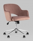Компьютерное кресло Stool Group Кларк велюр Розовый
