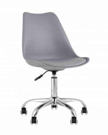 Стул офисный Stool Group BLOK NEW пластиковый Серый