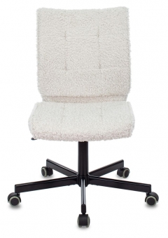 Кресло для оператора Бюрократ Бюрократ CH-330M Молочный экомех