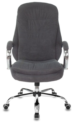 Кресло руководителя Бюрократ Бюрократ T-9950SL Fabric серый Alfa 44